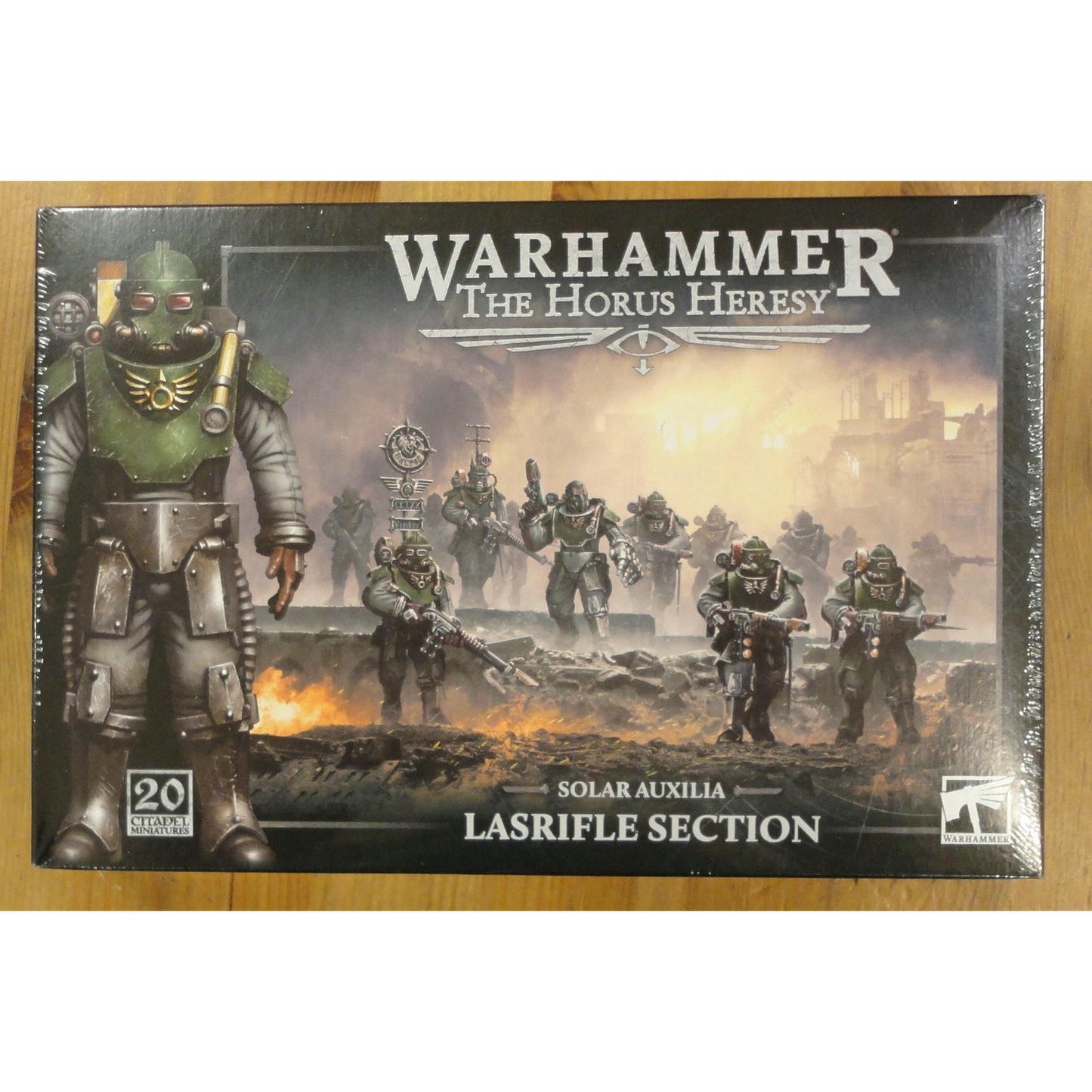 Image of Warhammer 40K The Horus Heresy Solar Auxilia Lasrifle Section GAW31-73