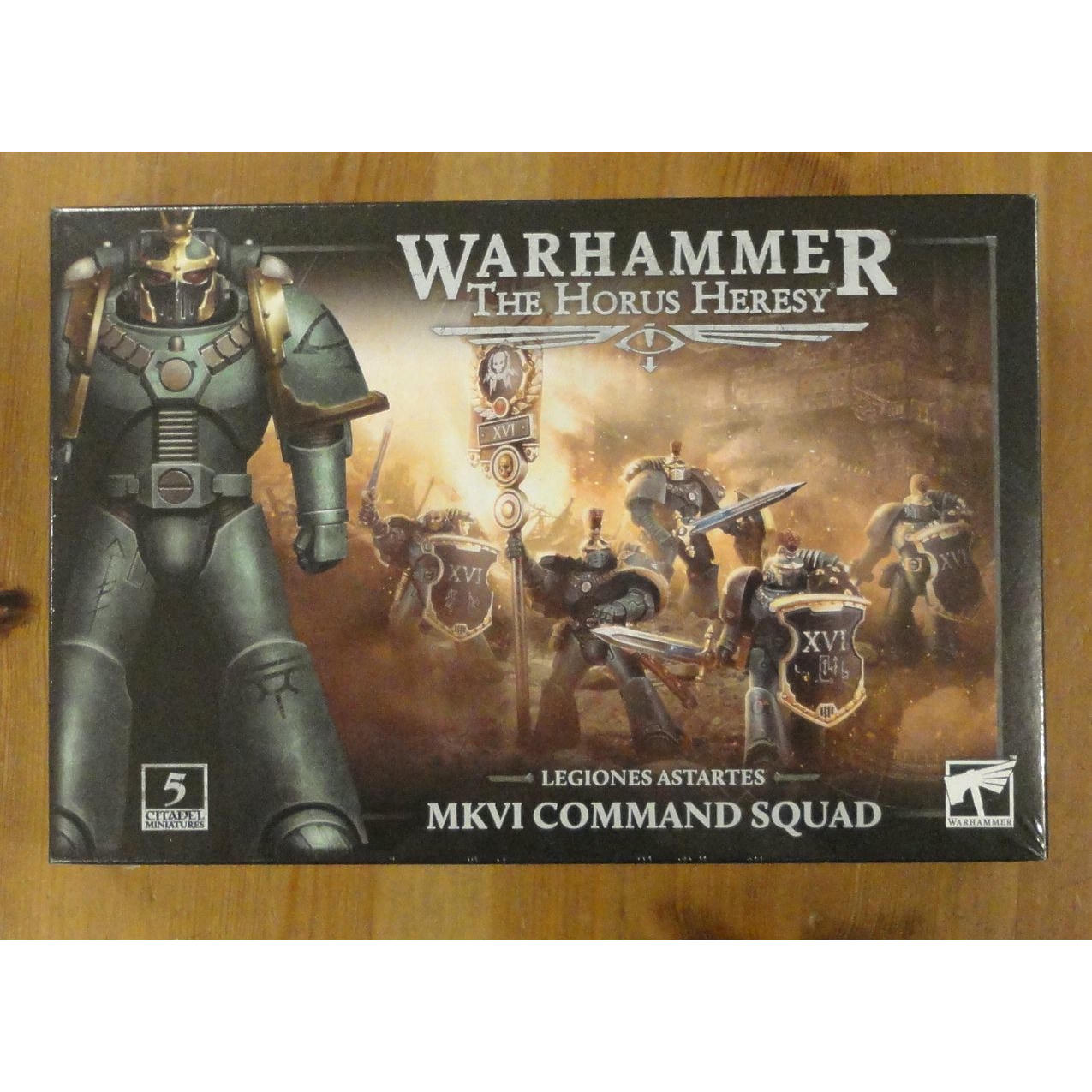 Image of Warhammer Legions Imperialis Legiones Astartes MKVI Command Squad