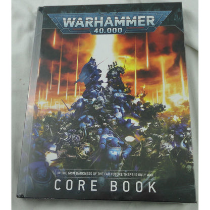 Image of Games Workshop: Warhammer 40K 10th Edition Hardcover Rulebook GAW40-02 40,000