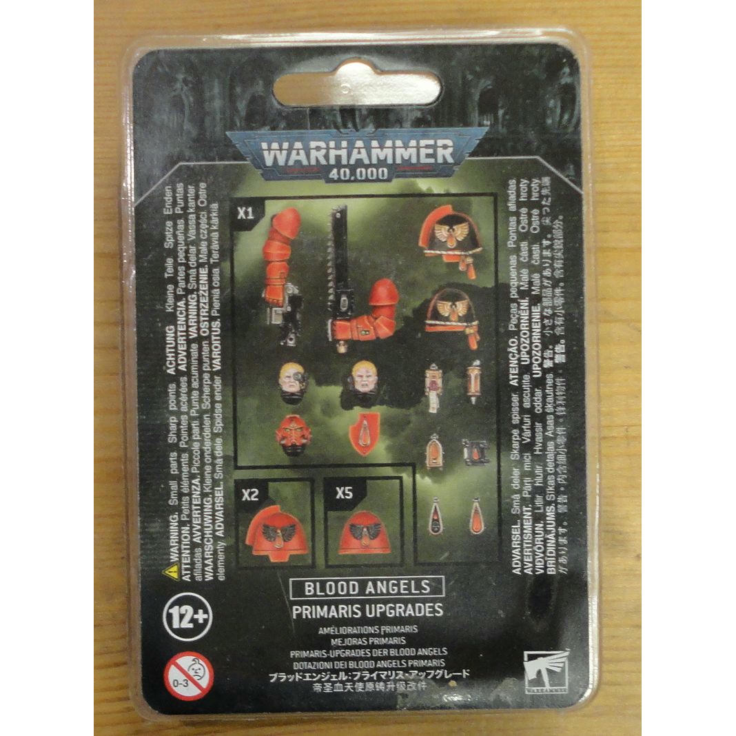 Image of Warhammer 40K: Space Marines Blood Angels Primaris Upgrades GAW41-30