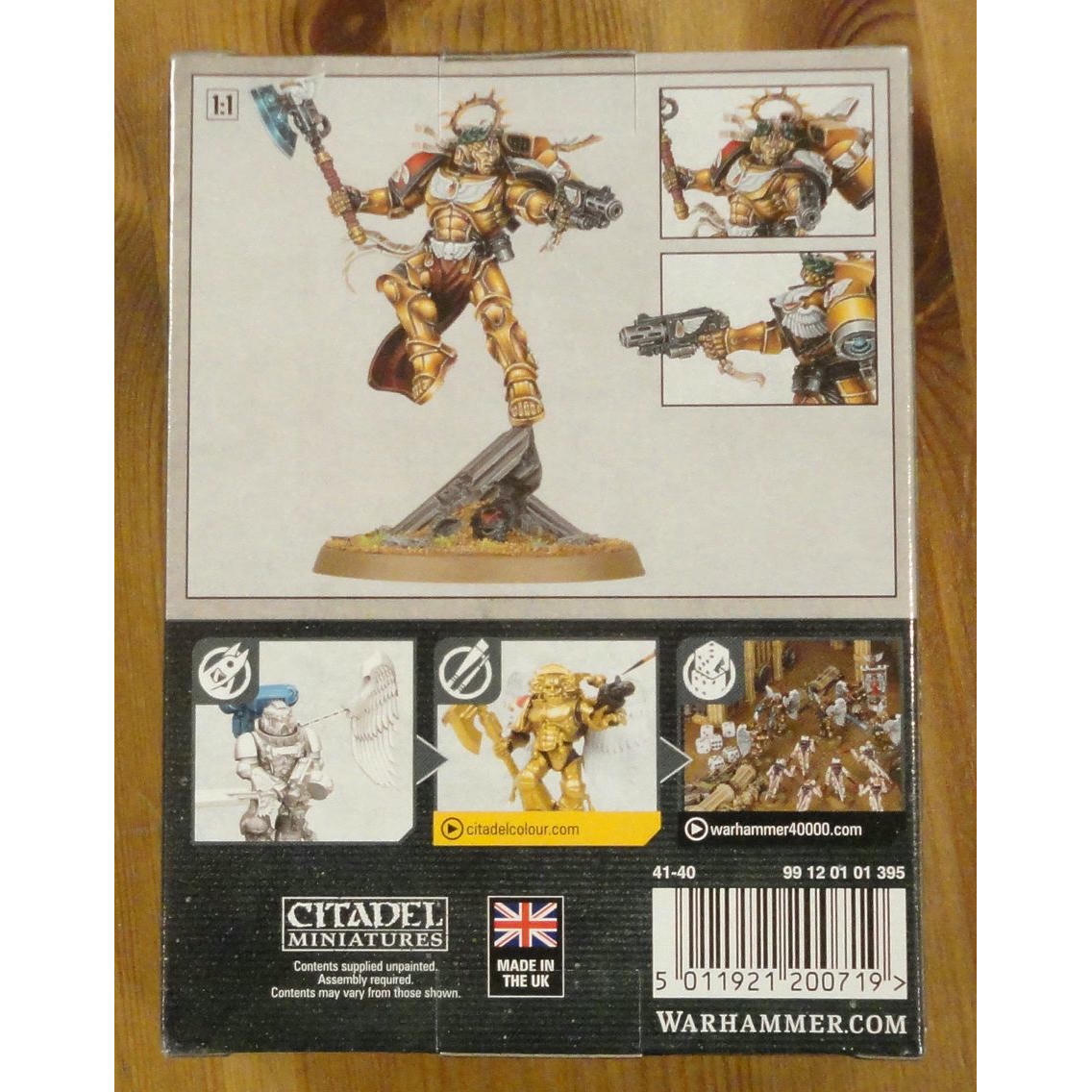 Image of Warhammer 40K: Space Marines Blood Angels Commander Dante GAW41-40