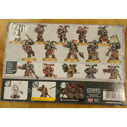 Image of Warhammer 40K: Chaos Space Marines Legionaries Unpainted Miniatures GAW43-06