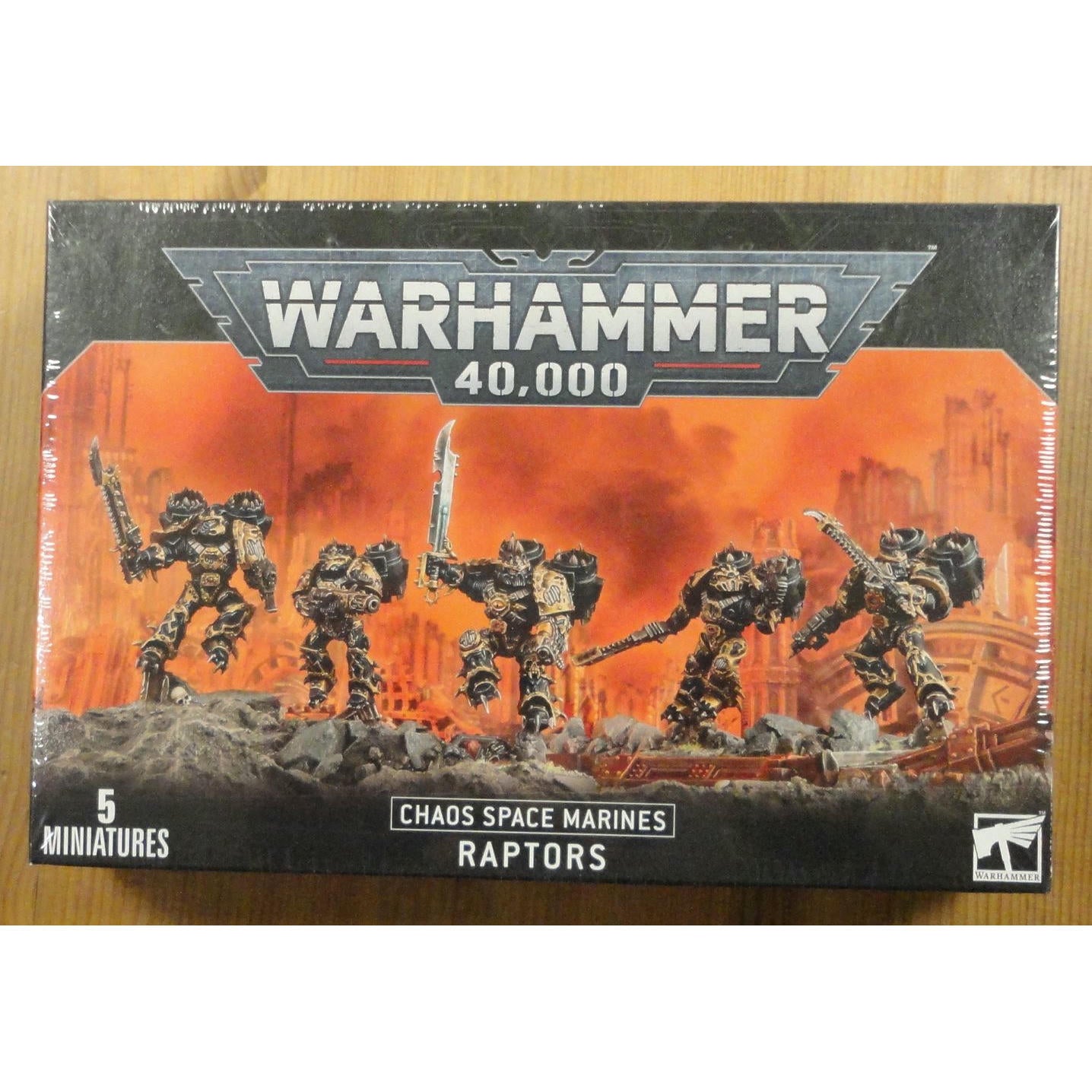 Image of Warhammer 40K 40,000 Chaos Space Marines Raptors/Warp Talons Miniatures GAW43-13