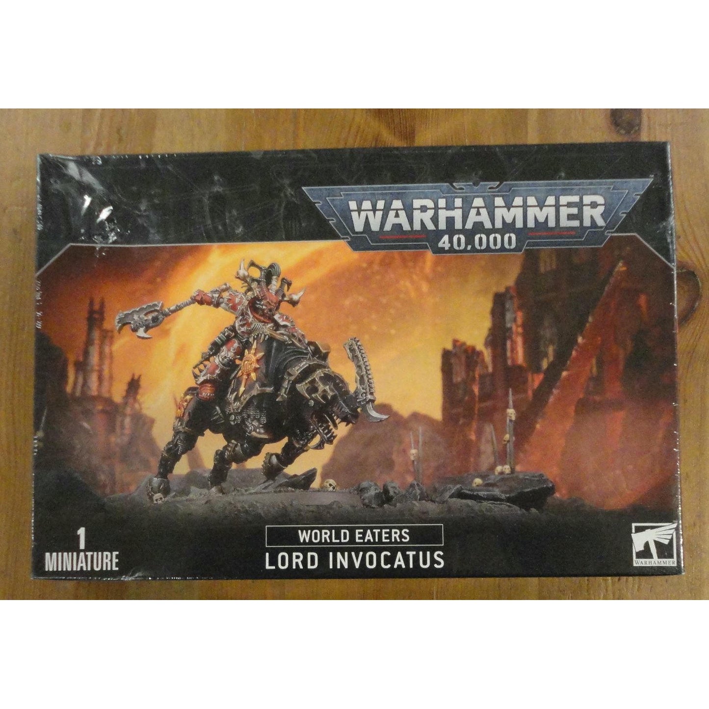 Image of Warhammer 40K 40,000 World Eaters Lord Invocatus Miniature GAW43-26