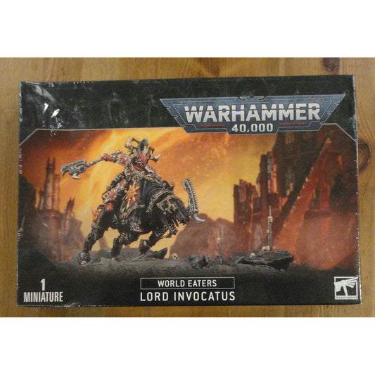 Image of Warhammer 40K 40,000 World Eaters Lord Invocatus Miniature GAW43-26