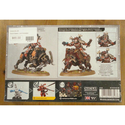 Image of Warhammer 40K 40,000 World Eaters Lord Invocatus Miniature GAW43-26