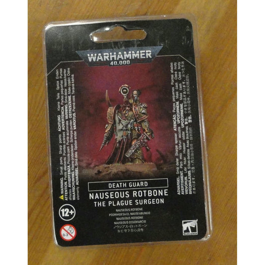 Image of Warhammer 40,000 40K Death Guard Nauseous Rotbone The Plague Surgeon GAW43-29