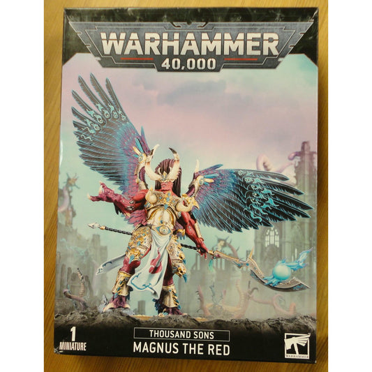 Image of Warhammer 40K Thosand Sons Magnus The Red Daemon Primarch of Tzeentch GAW43-34