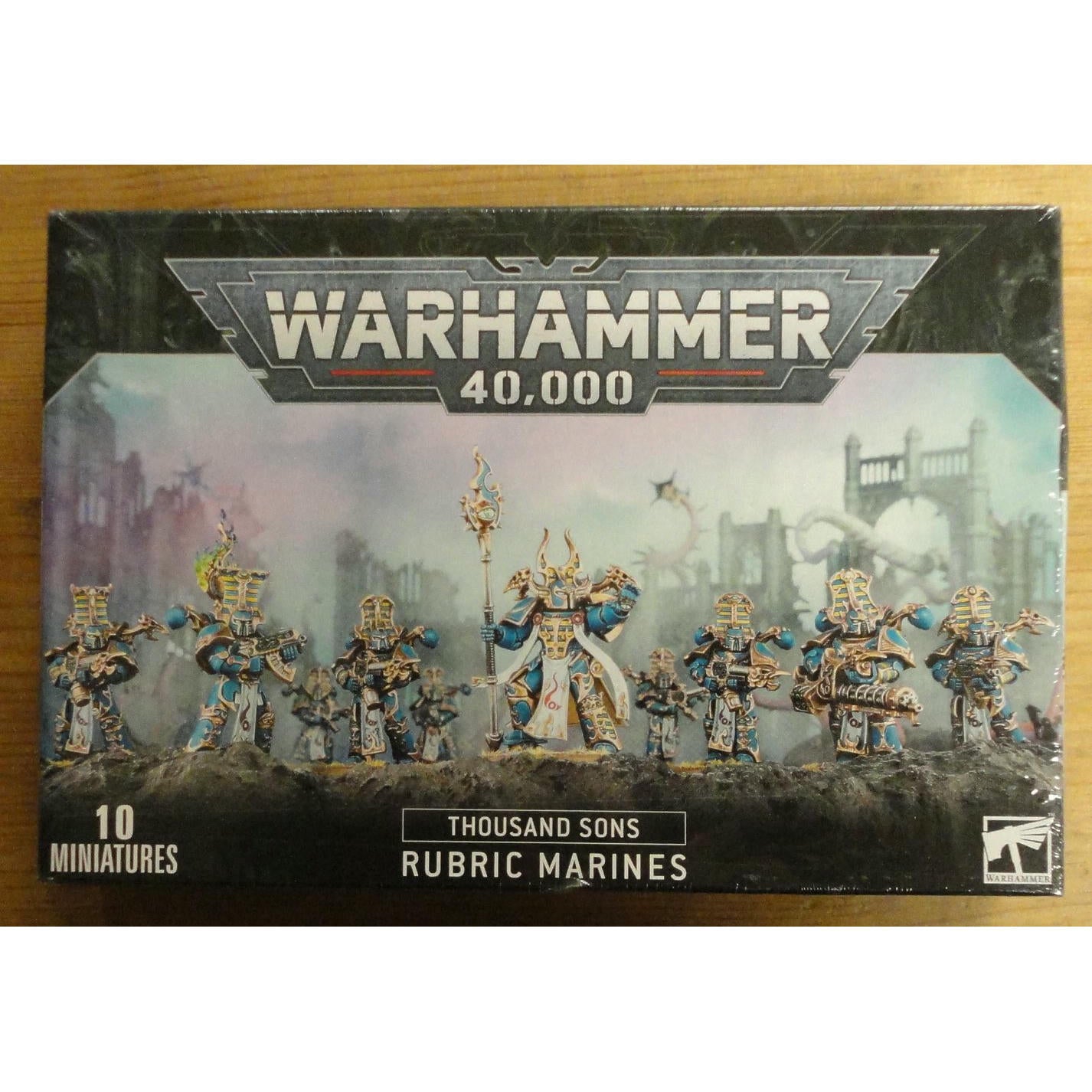 Image of Warhammer 40K 40,000 Thousand Sons Rubric Marines Miniatures GAW43-35