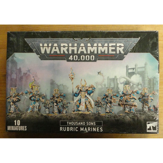 Image of Warhammer 40K 40,000 Thousand Sons Rubric Marines Miniatures GAW43-35
