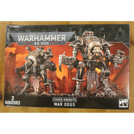 Image of Warhammer 40,000 40K Chaos Knights War Dogs Miniatures GAW43-64