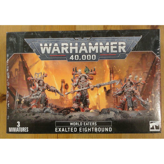 Image of Warhammer 40K 40,000 World Eaters Exalted Eightbound Miniatures GAW43-72