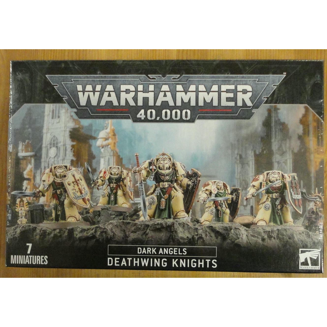 Image of Warhammer 40K 40,000 Dark Angels Deathwing Knights Miniatures GAW44-22