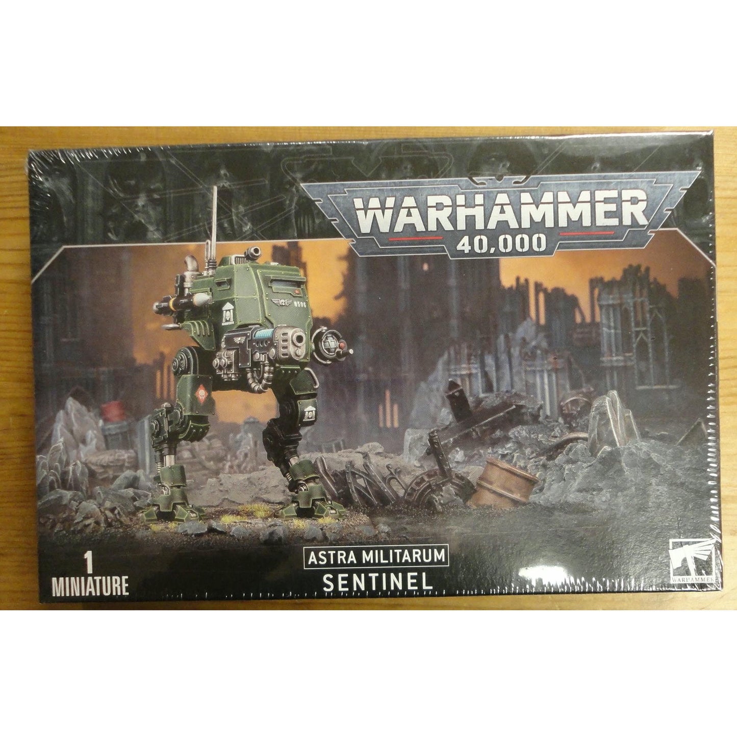 Image of Warhammer 40K 40,000 Astra Militarum Armored Sentinel Miniature Set GAW47-12