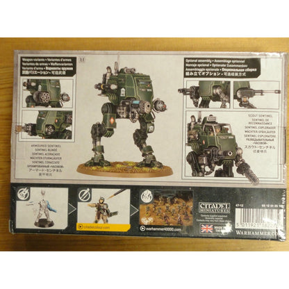 Image of Warhammer 40K 40,000 Astra Militarum Armored Sentinel Miniature Set GAW47-12