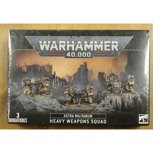 Image of Warhammer 40K 40,000 Imperial Guard: Astra Militarum Heavy Weapons Squad 47-19