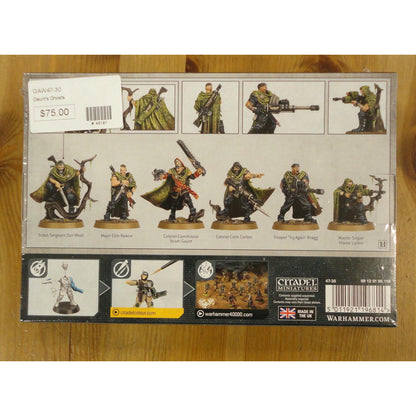 Image of Warhammer 40K 40,000 Astra Militarum Gaunt's Ghosts Miniatures GAW47-30