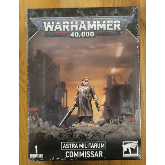Image of Warhammer 40K 40,000 Astra Militarum Commissar GAW47-50