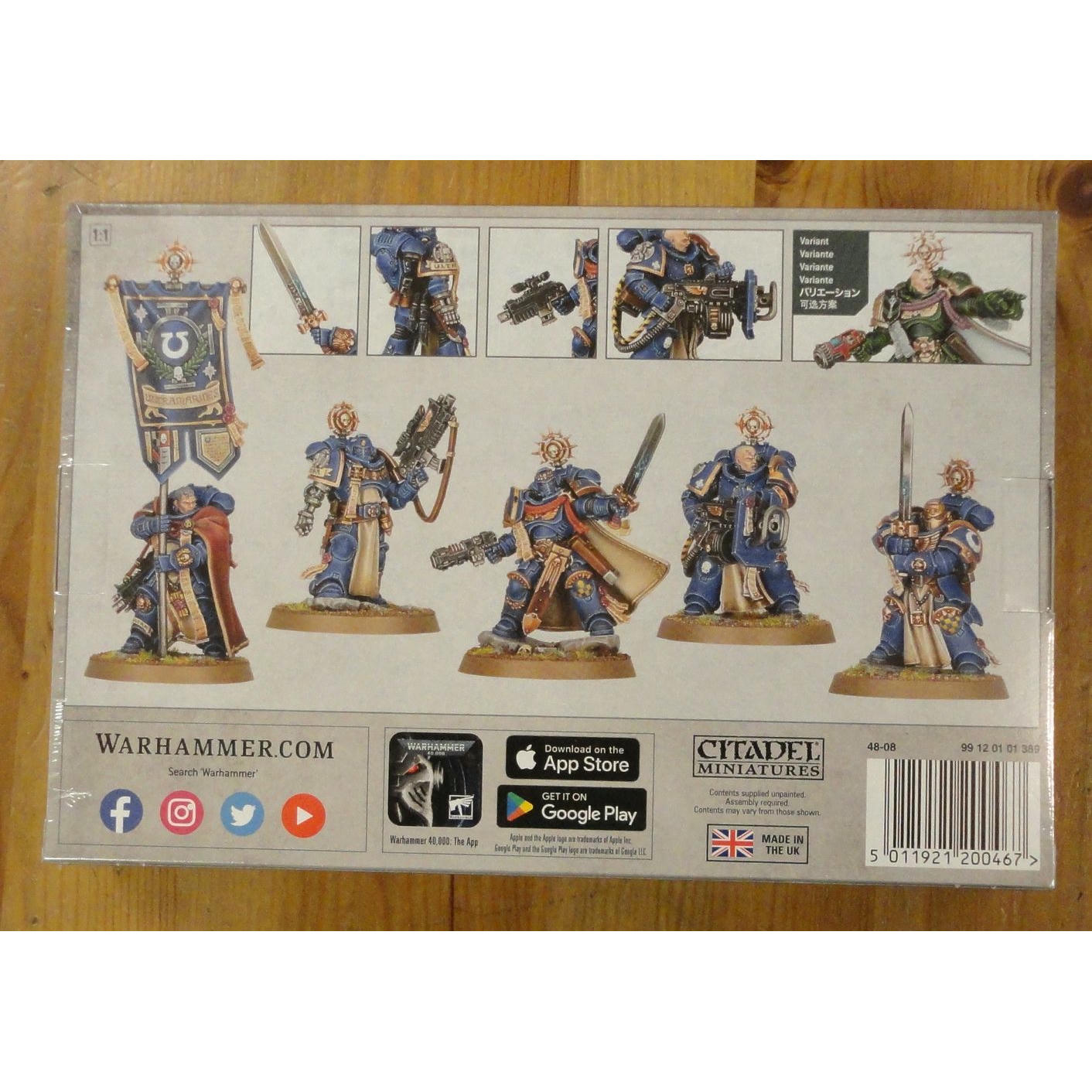 Image of Warhammer 40K: Space Marines Company Heroes GAW48-08
