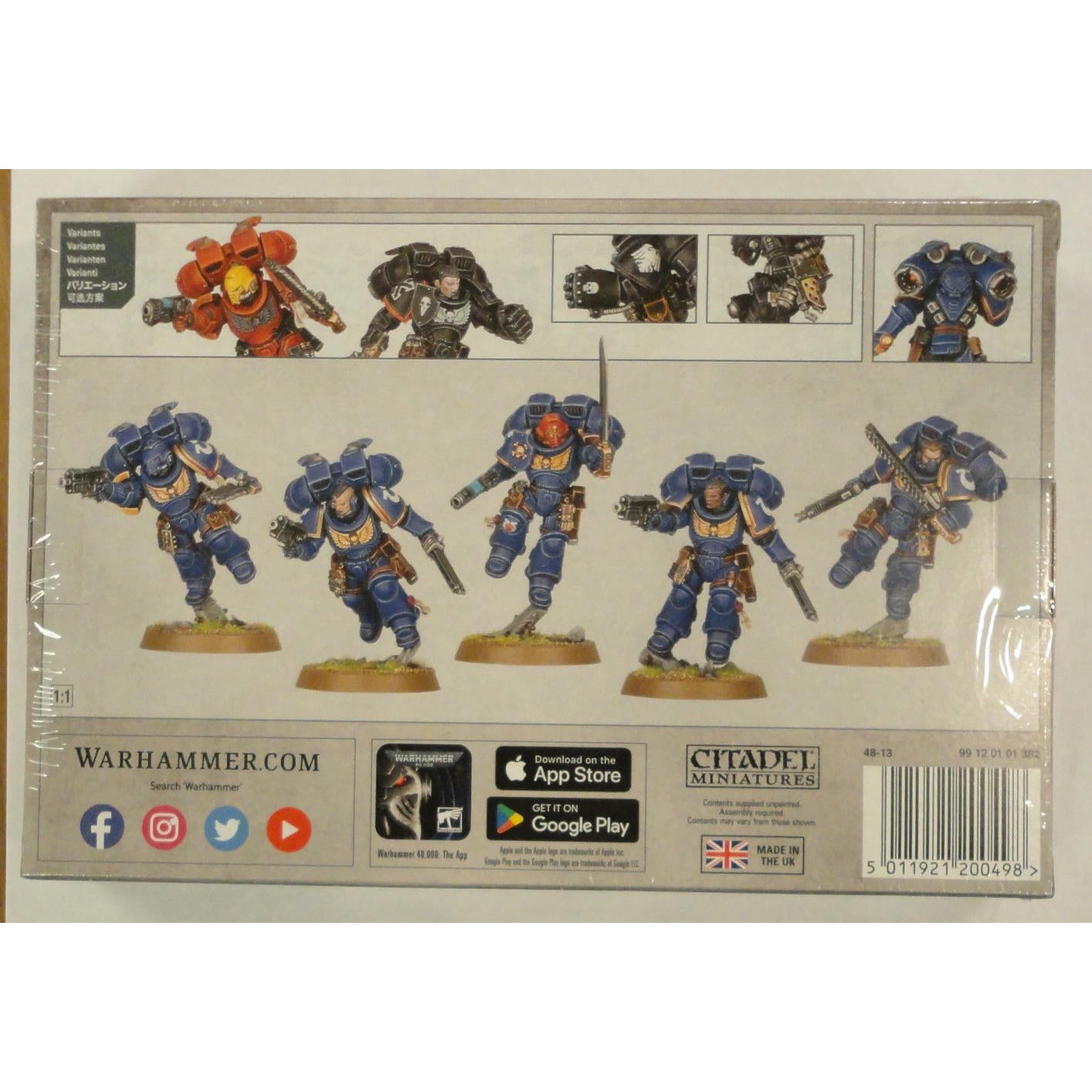 Image of Warhammer 40K: Space Marines Jump Pack Intercessors GAW48-13