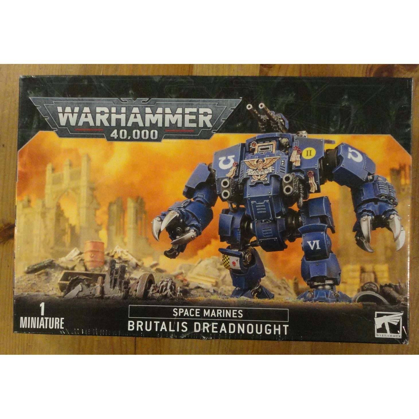 Image of Warhammer 40K: Space Marines Brutalis Dreadnought GAW48-28
