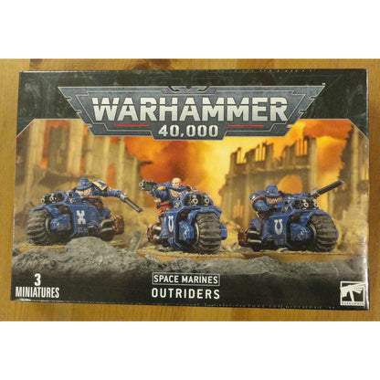 Image of Warhammer 40,000 40K Space Marines Outriders Bikes GAW48-41