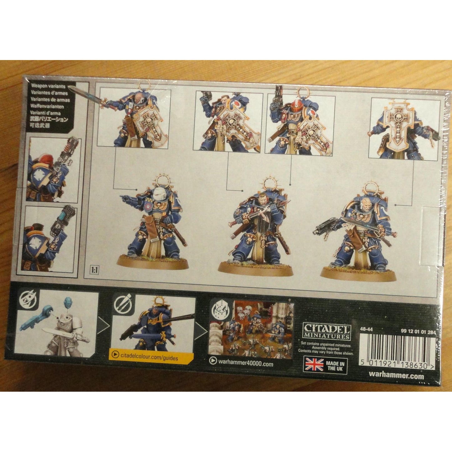 Image of Warhammer 40K 40,000 Space Marines Bladeguard Veterans Miniatures 48-44