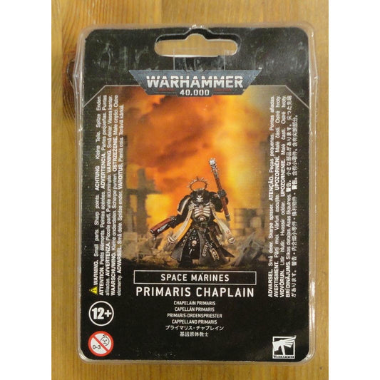 Image of Warhammer 40,000 40K Space Marines Primaris Chaplain Miniature GAW48-62