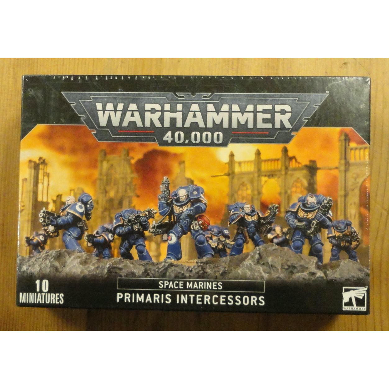 Image of Warhammer 40K: Space Marines Primaris Intercessors Miniatures Set GAW48-75