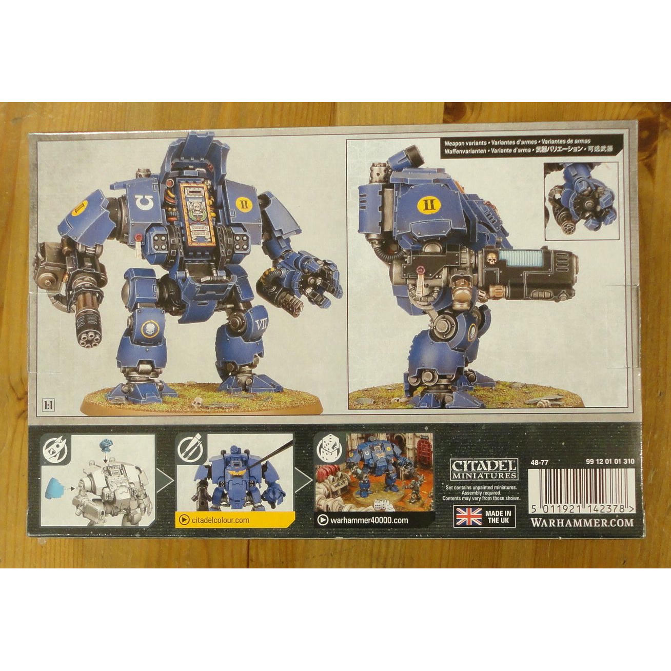 Image of Warhammer 40K: Space Marines Primaris Redemptor Dreadnought GAW48-77