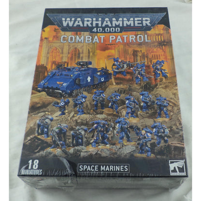 Image of Warhammer 40K 40,000 Space Marine Combat Patrol Miniatures Set GAW48-80