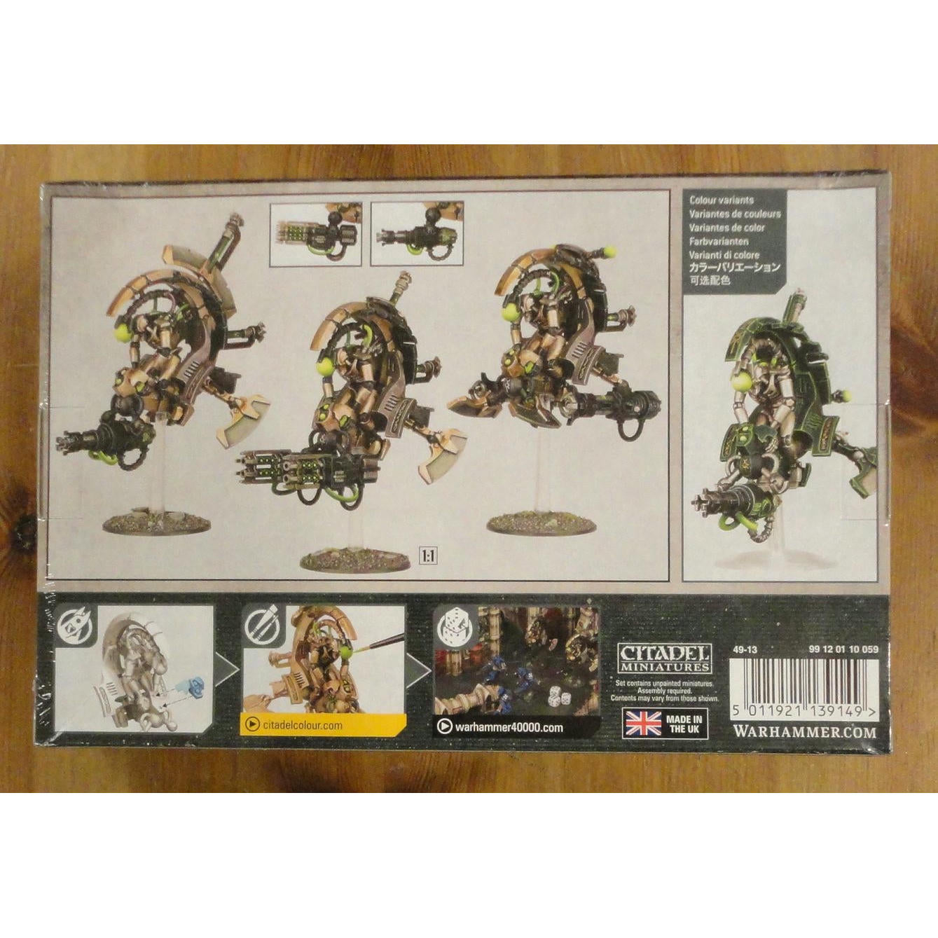 Image of Warhammer 40K: Necrons Tomb Blades Miniatures GAW49-13