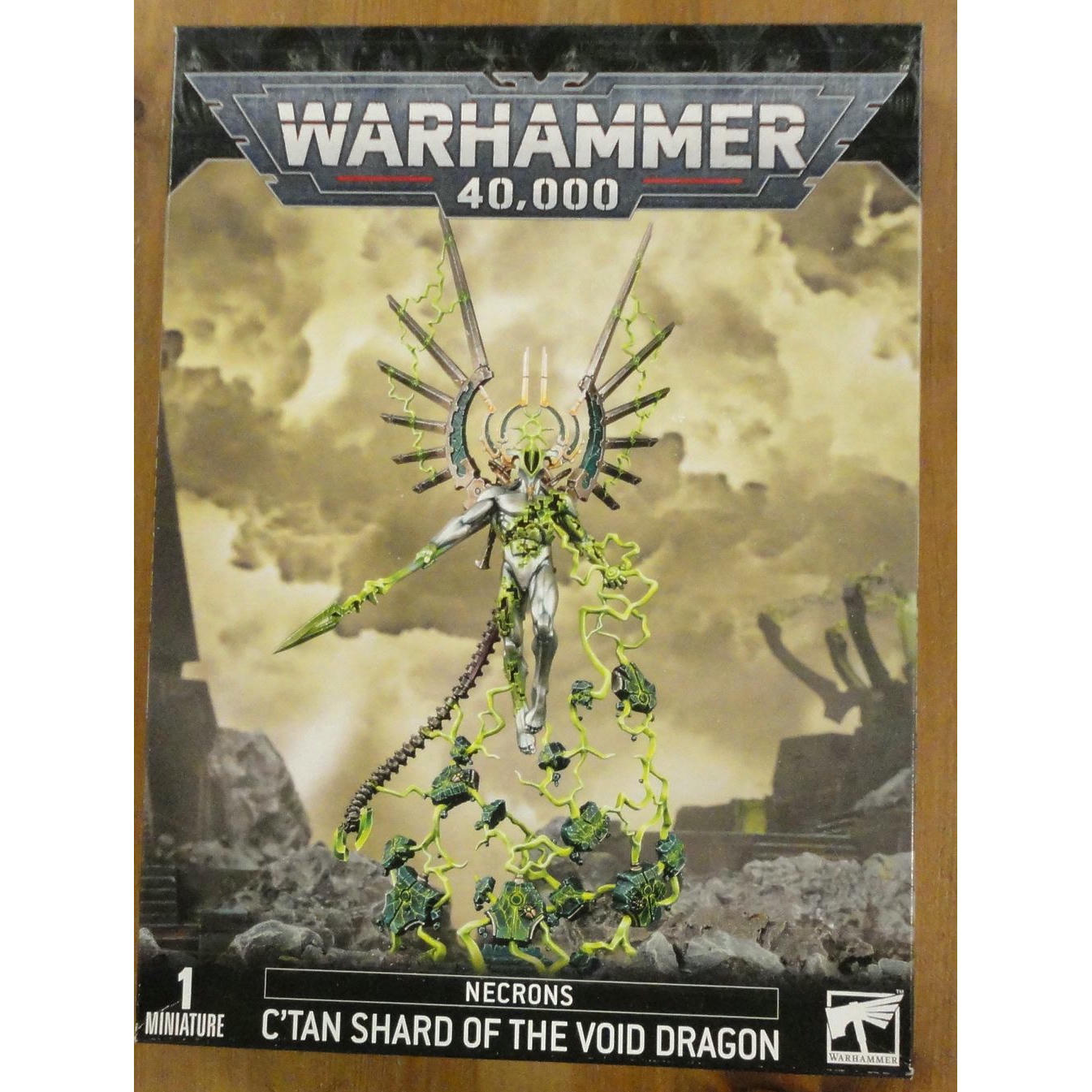Image of Warhammer 40K: Necrons C'Tan Shard of the Void Dragon Miniatures GAW49-30