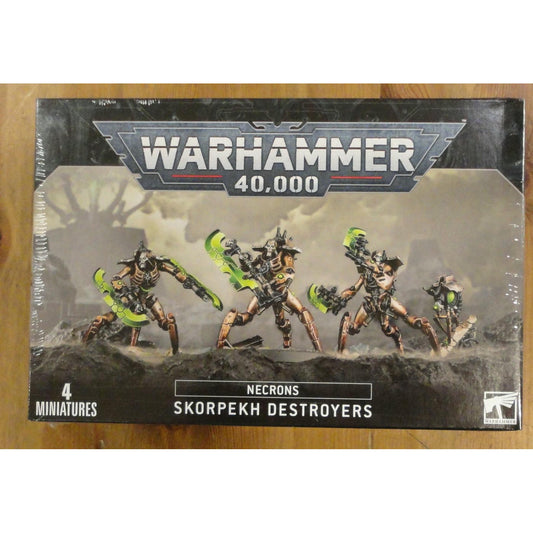Image of Warhammer 40K: Necrons Skorpeth Destroyers Miniatures GAW49-31