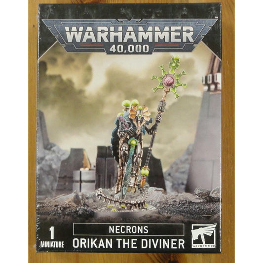 Image of Warhammer 40K 40,000 Necrons Orikan The Diviner Miniatures Set GAW49-67