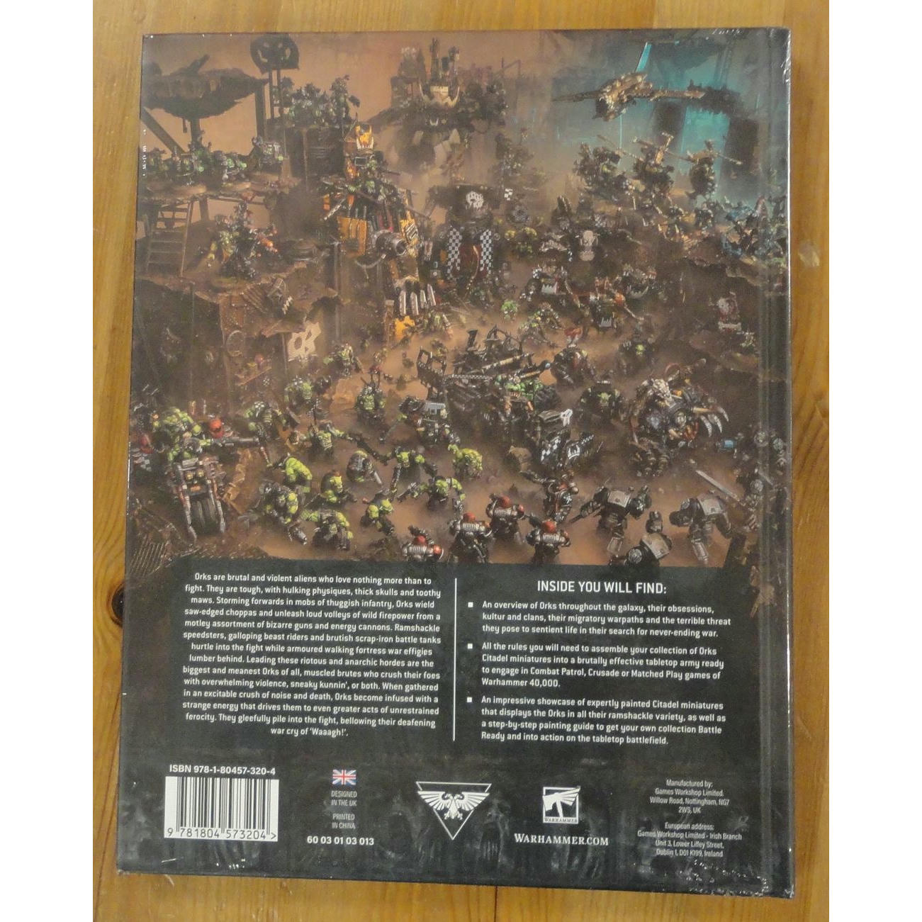 Image of Warhammer 40K: Orks 10th Ed Codex (English) by Games Workshops GAW50-01