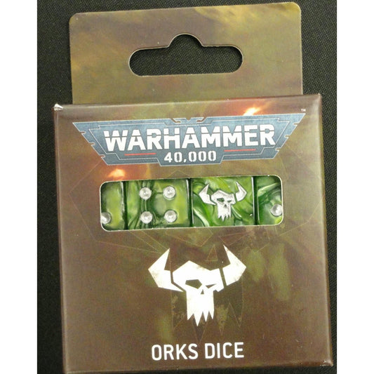 Image of Warhammer 40K 40,000 Orks Dice Set GAW50-05