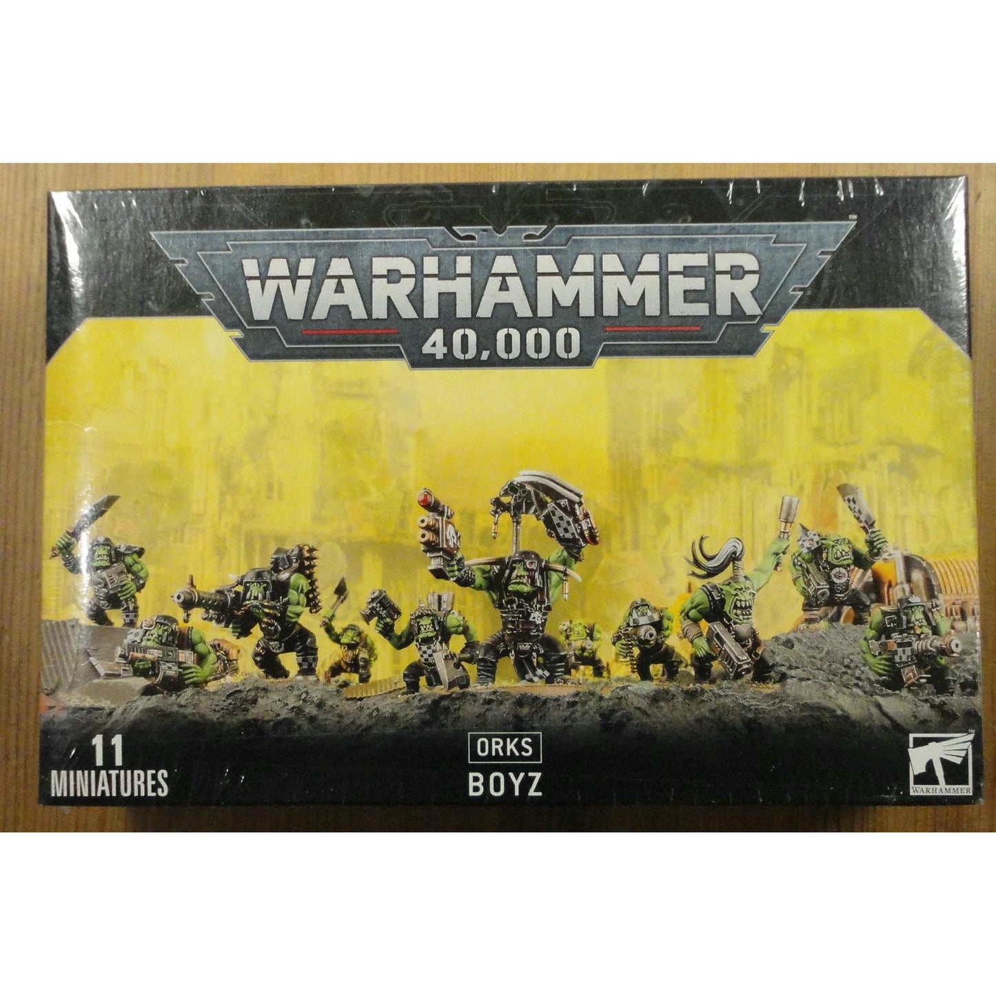 Image of Warhammer 40K 40,000 Orks Boyz Miniatures (11pcs) GAW50-10