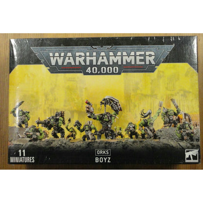 Image of Warhammer 40K 40,000 Orks Boyz Miniatures (11pcs) GAW50-10