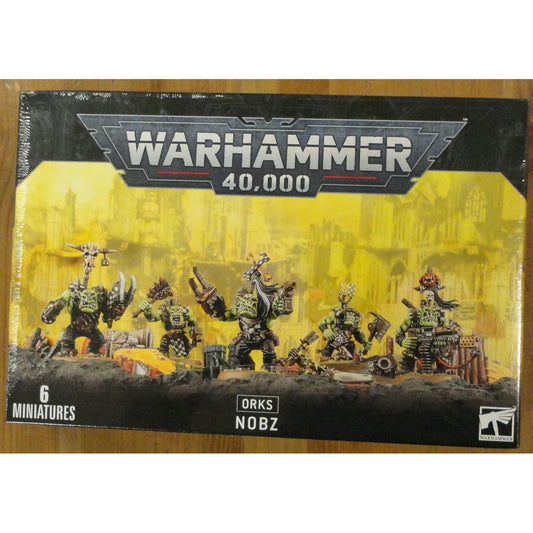 Image of Warhammer 40,000 40K: Orks Nobz Miniatures GAW50-12