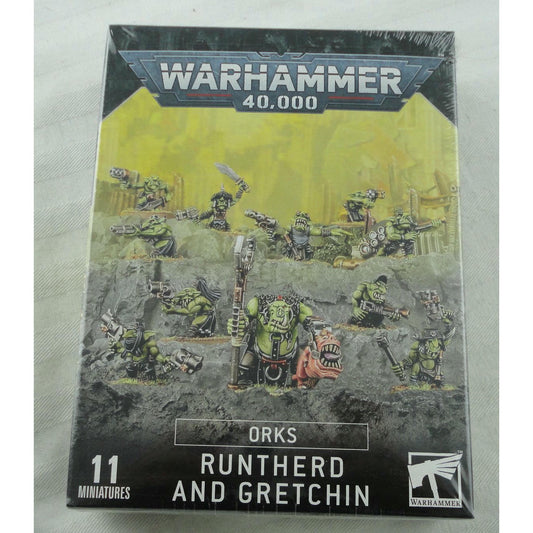 Image of Warhammer 40K 40,000 Orks Runtherd and Grethchin Miniatures GAW50-16