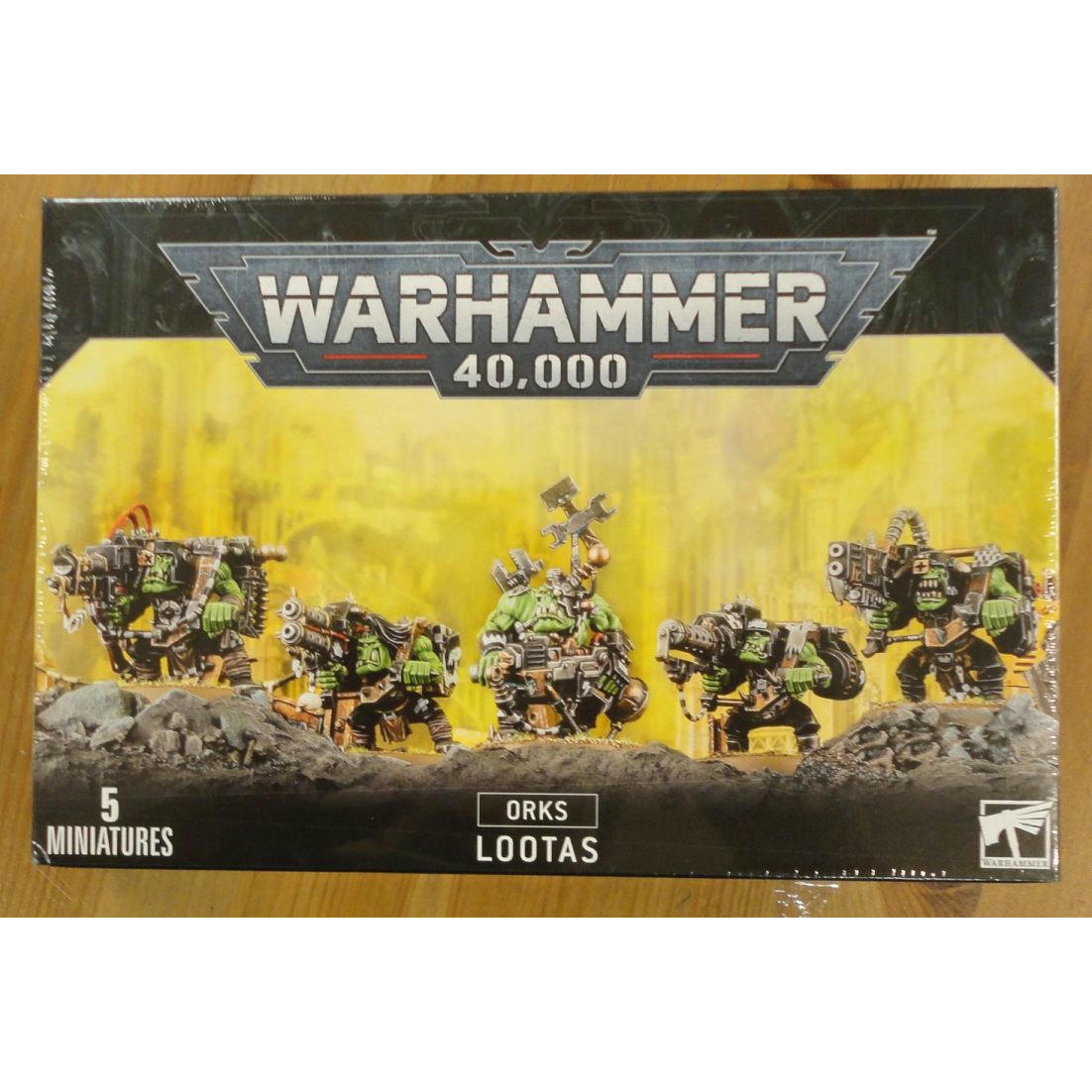 Image of Warhammer 40,000 40K: Orks Lootas/Burnas Boyz Miniatures GAW50-22