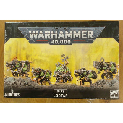 Image of Warhammer 40,000 40K: Orks Lootas/Burnas Boyz Miniatures GAW50-22