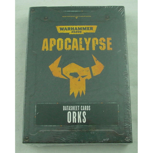 Image of Warhammer 40K Apocalypse Orks Datasheet Cards by Games Workshop GAW50-52-60