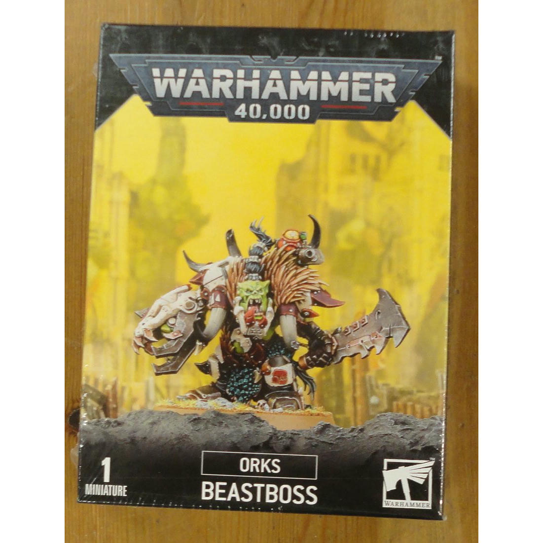 Image of Warhammer 40,000 40K: Orks Beastboss Miniature GAW50-53
