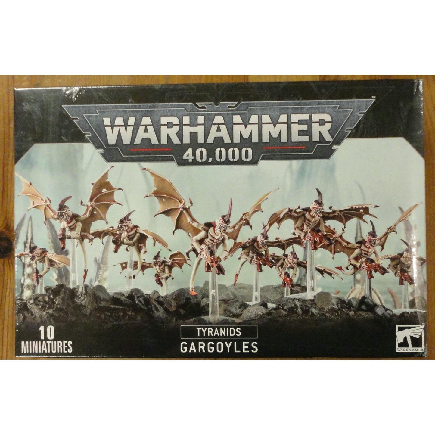 Image of Warhammer 40K 40,000 Tyranids Gargoyles Brood (10 minis) GAW51-12