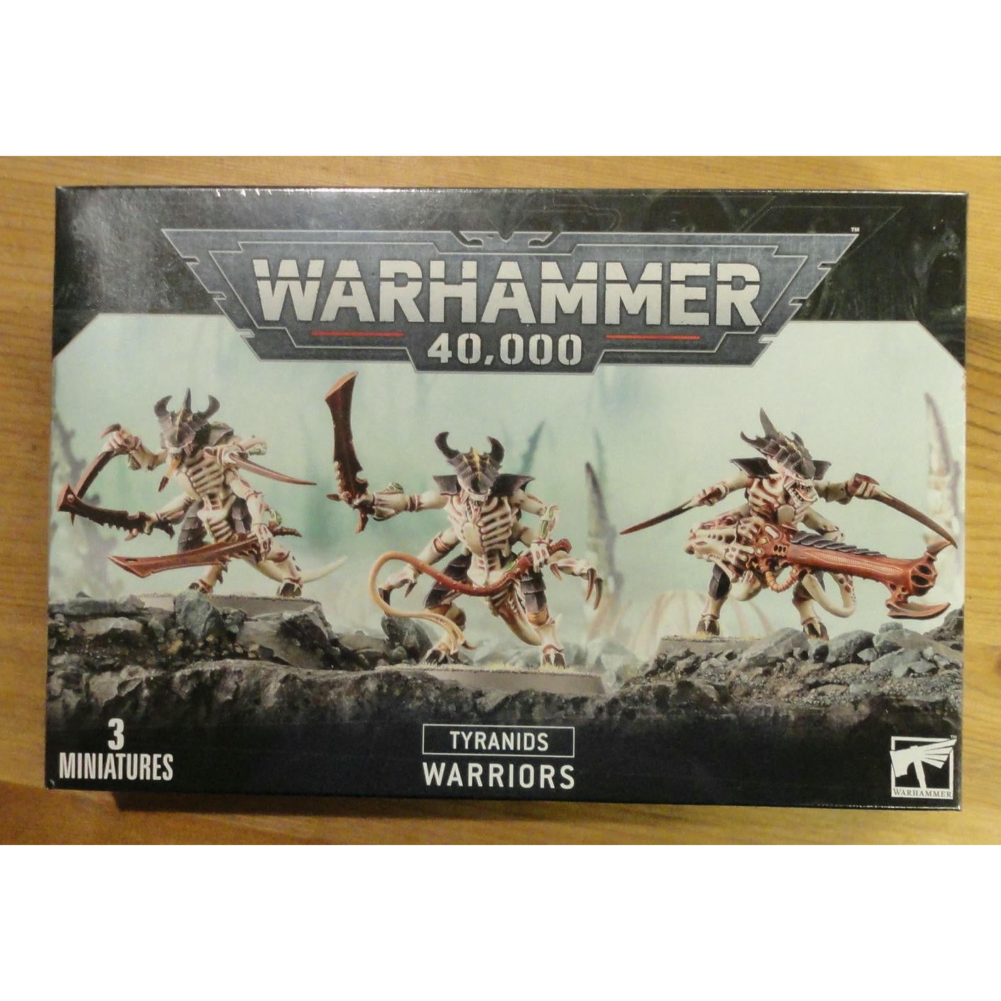Image of Warhammer 40K 40,000 Tyranids Warriors/Prime (3 minis) GAW51-18