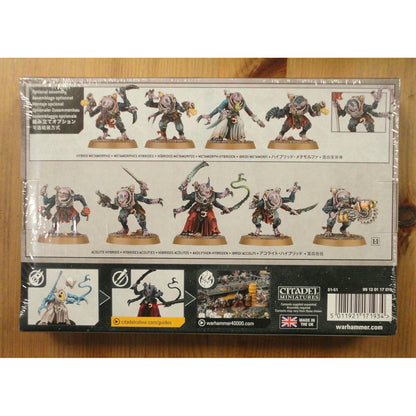 Image of Warhammer 40K 40,000 Genestealer Cults Acolyte Hybrids Miniatures 5pcs GAW51-51