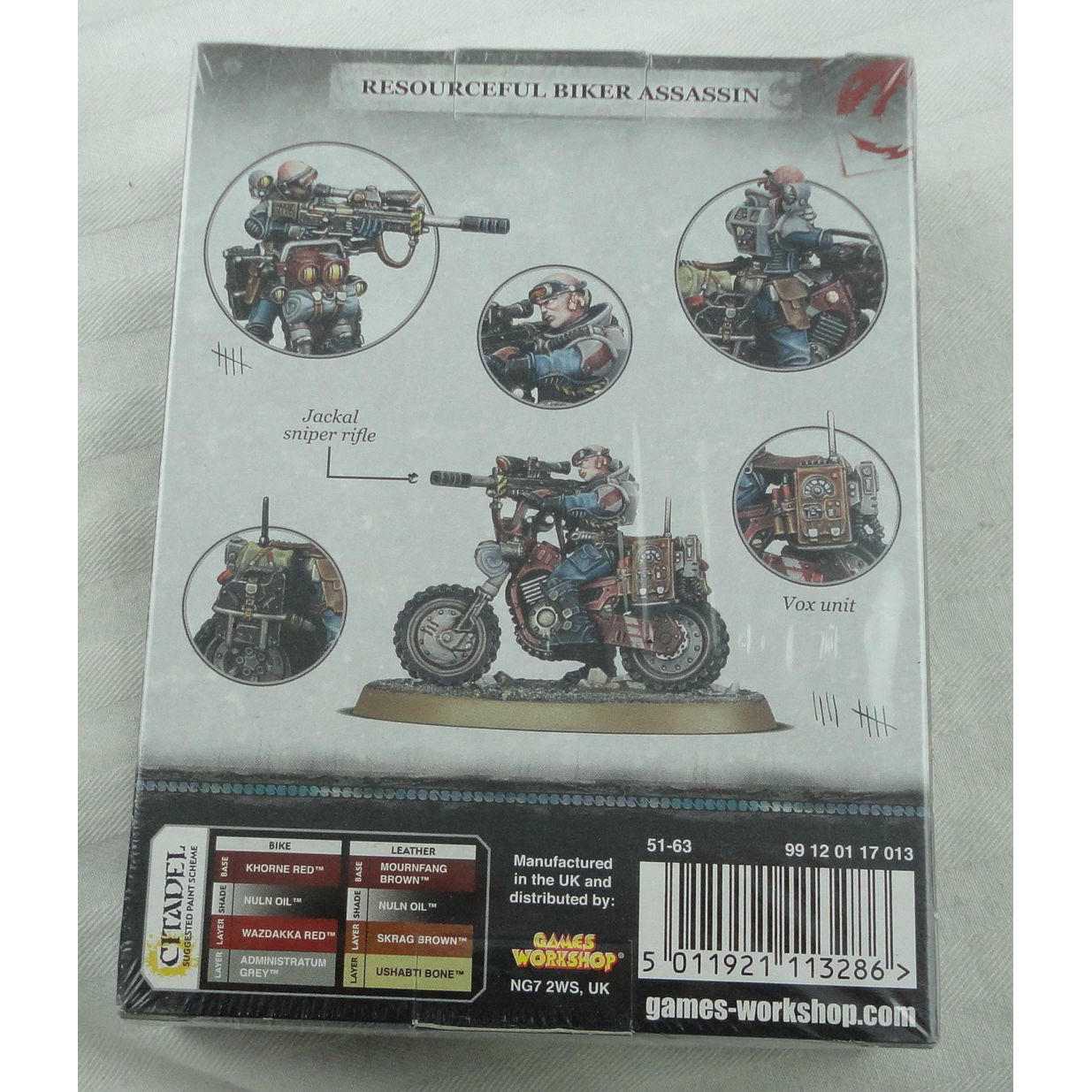 Image of Warhammer 40K 40,000 Genestealer Cults Jackal Alphus Miniature GAW51-63