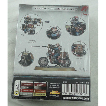 Image of Warhammer 40K 40,000 Genestealer Cults Jackal Alphus Miniature GAW51-63